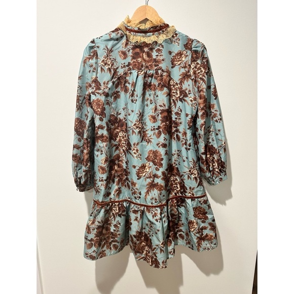 Tuckernuck NEW Robin's Egg Blue Victorian
Drop Waist Palmerston Dress Size M - Picture 7 of 12